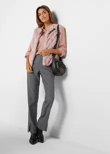 Trendig väst i pälsimitation, bonprix