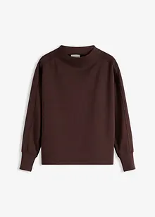 Oversizeweatshirt i mjuk och stabil trikå, bonprix