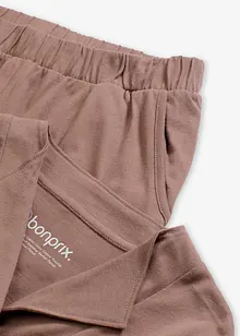 Oversizetopp och byxa i mjuk bomull, bonprix