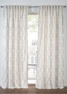 Gardin av återvunnen polyester (1-pack), bonprix