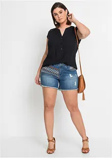 Bluslinne av ren viskos, bonprix