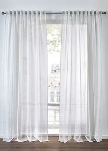 Gardin med glansiga effekter (1-pack), bonprix