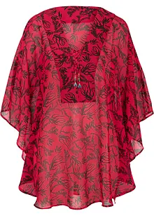 Strandtunika i tunn chiffong, bonprix