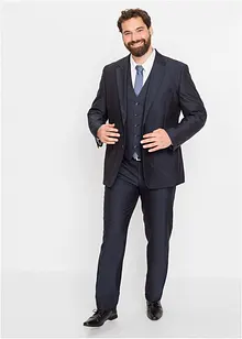 Kostym med väst och slips (4 delar) Regular Fit, bonprix