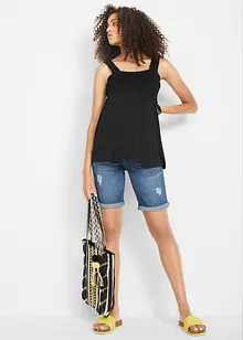 Mammamode: jeansbermudas, Regular Fit, bonprix