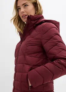 Tunn täckjacka med avtagbar huva, bonprix