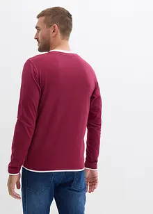 Långärmad farfarströja (2-pack), bonprix