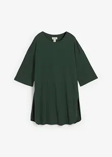 Longshirt i oversizemodell i ren ekologisk bomull, bonprix