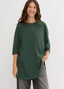 Longshirt i oversizemodell i ren ekologisk bomull, bonprix