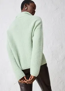 Oversizetröja i ylleblandning med alpackaull, bonprix