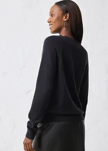 Kashmircardigan med Good Cashmere Standard®-andel, bonprix