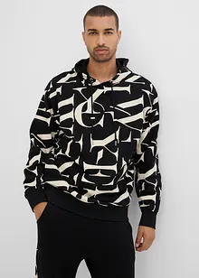 Luvtröja i ekologisk bomull, Loose Fit, bonprix