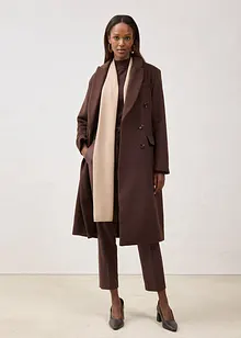 Kavajkappa i mjuk ullblandning, bonprix