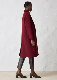 Kavajkappa i mjuk ullblandning, bonprix