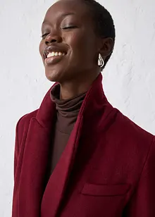 Kavajkappa i mjuk ullblandning, bonprix