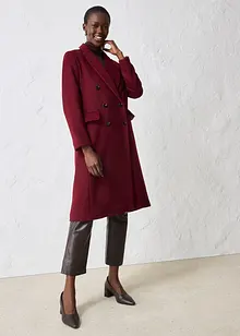 Kavajkappa i mjuk ullblandning, bonprix