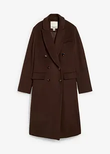 Kavajkappa i mjuk ullblandning, bonprix