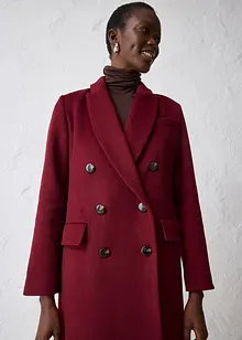 Kavajkappa i mjuk ullblandning, bonprix