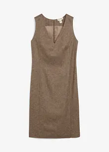 Fodralklänning i ylleblandning, bonprix