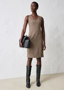 Fodralklänning i ylleblandning, bonprix