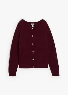 Cardigan med varm alpackaull, bonprix