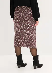 Jerseykjol av mjuk viskosmix, bonprix