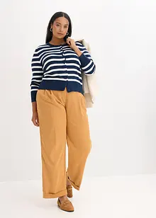 Randig cardigan, bonprix