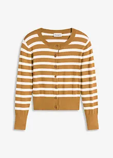 Randig cardigan, bonprix