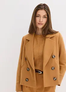 Kort jacka med yllelook, bonprix