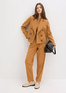 Kort jacka med yllelook, bonprix