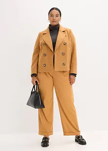 Kort jacka med yllelook, bonprix