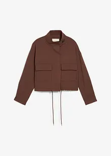 Kort höst- och vårjacka i materialmix, bonprix