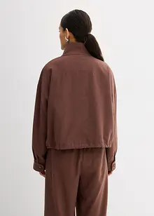 Kort höst- och vårjacka i materialmix, bonprix