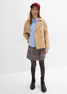 Oversized blus av ren bomull, bonprix