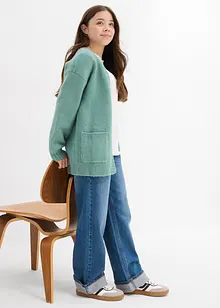 Långärmad T-shirt i ren bomull för barn, bonprix