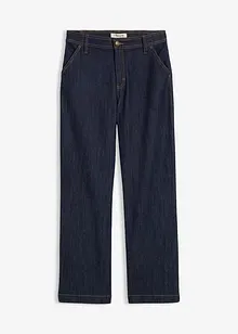 Wide Leg Jeans medelhög midja, bonprix