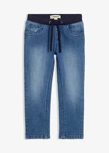 Dra-på jeans Mid Waist, bonprix