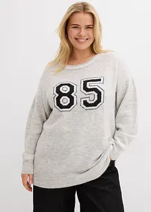 Oversizetröja med överskurna axlar, bonprix