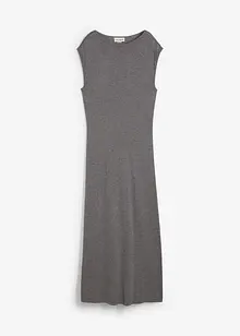 Finstickad klänning av viskosmix, bonprix