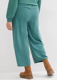 Byxa av mjuk viskosmix, korta ben, bonprix