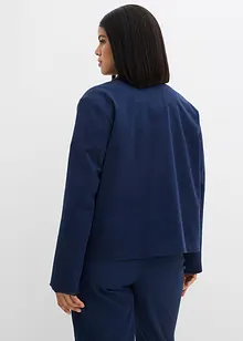 Kort höst- och vårjacka i ekologisk bomull med elastan, bonprix