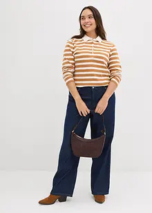 Straight jeans medelhög midja, bonprix