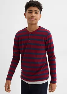 Farfarströja av ekologisk bomull (2-pack), bonprix