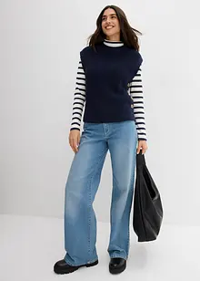 Stickad slipover, bonprix