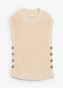 Stickad slipover, bonprix