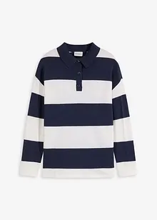 Oversizetröja med tenniskrage, bonprix