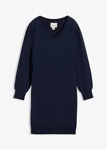 Stickad klänning, bonprix