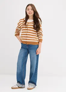 Finstickad cardigan, bonprix