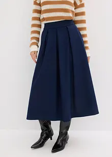 Veckad kjol, bonprix