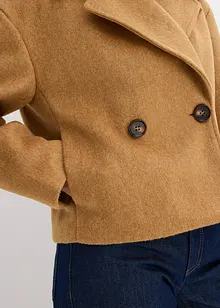 Höst- och vårjacka med yllelook, bonprix